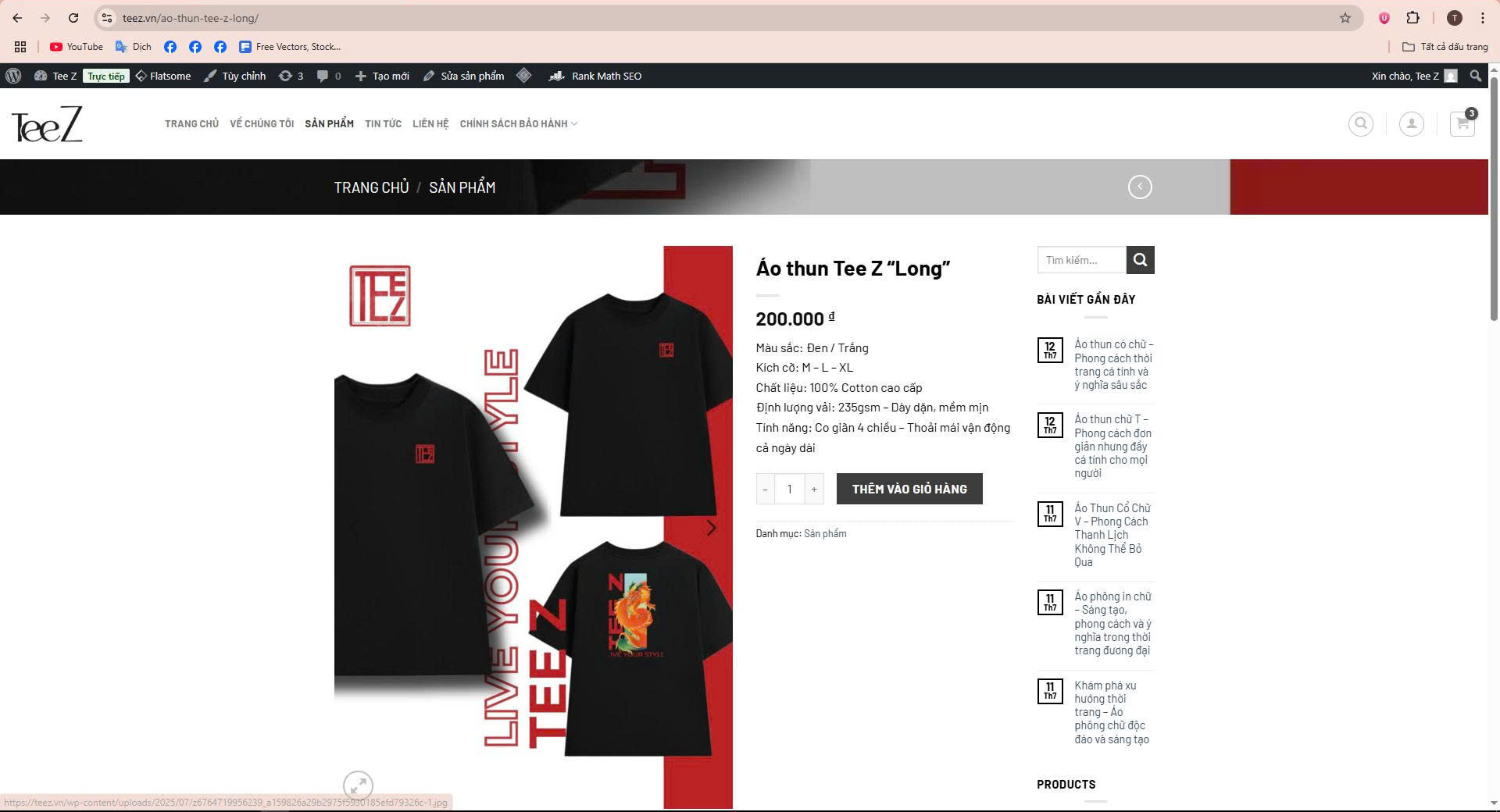 áo thun oversize